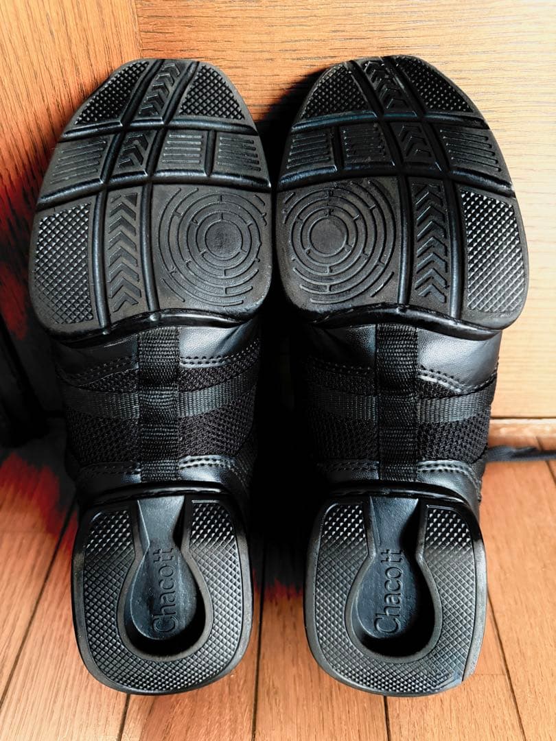 【本日限定値下】チャコット ポワントスニーカー24.5am マーチング