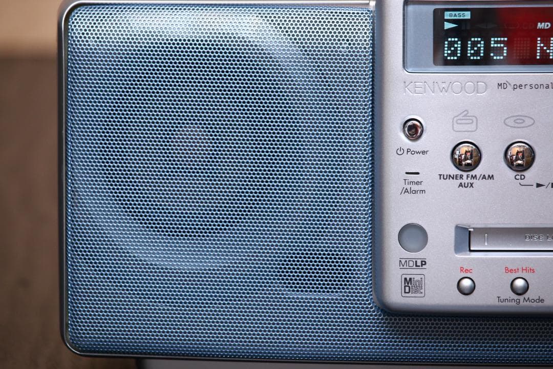 KENWOOD MDX-K1 CD/MD/TUNER コンポ ラジカセ シルバー