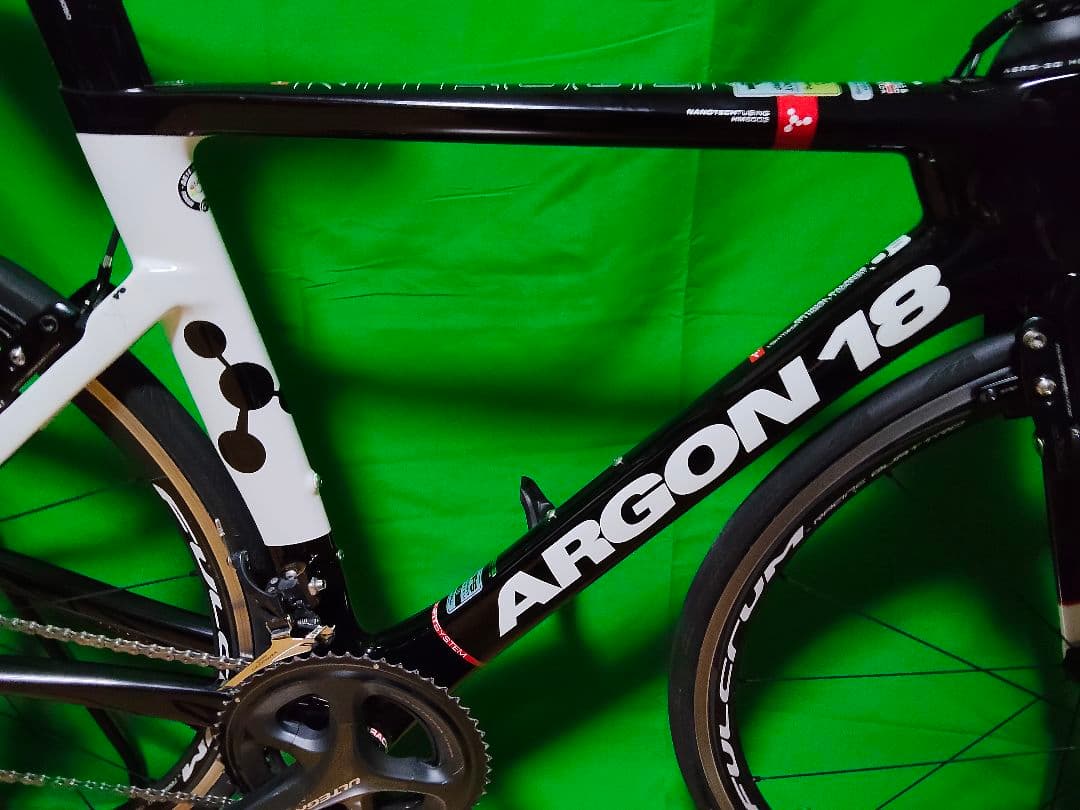 【良品】ARGON18 ナイトロジェン カーボンエアロロード アルテグラ組