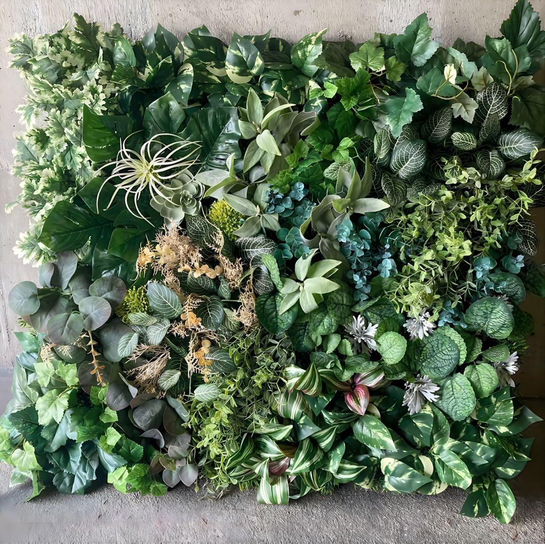 光触媒　人工観葉植物　ウォールグリーン　フェイクグリーン　ハンドメイド　！！！