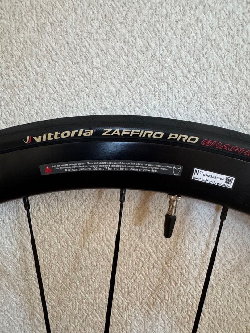 【美品】Vision T35前後ホイールDisc対応+ Vittoria タイア