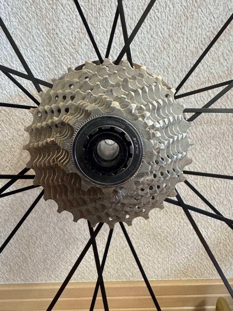 【美品】Vision T35前後ホイールDisc対応+ Vittoria タイア