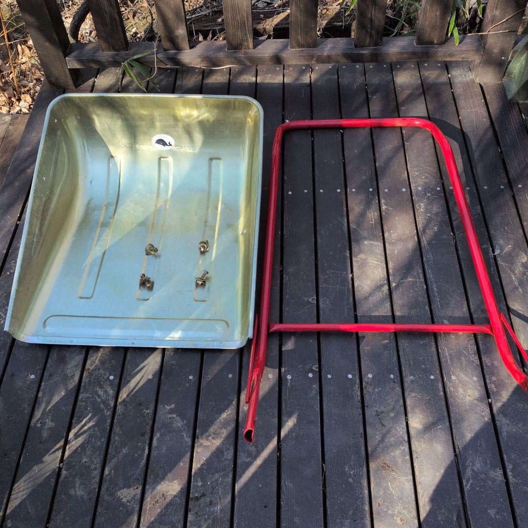 値下げしました！スノーダンプ アルミ製 大サイズ くじら印