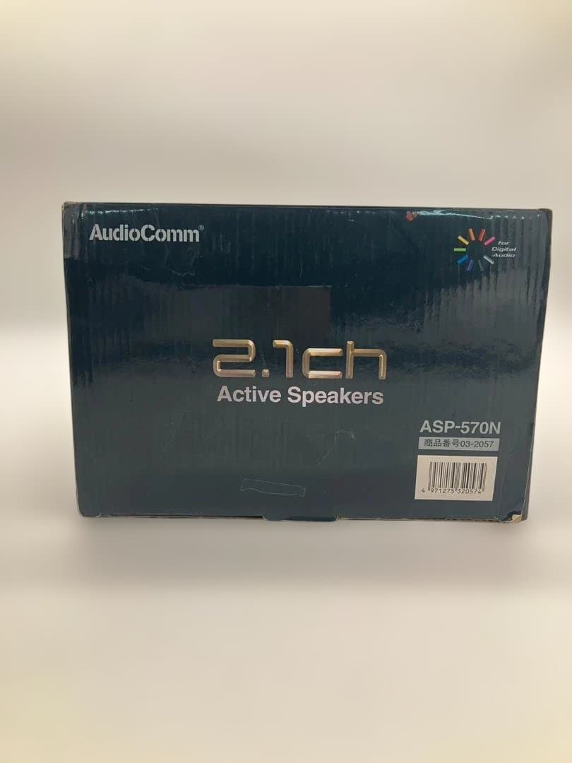 Audio Comm スピーカー・ウーファー 黒 通電確認済み