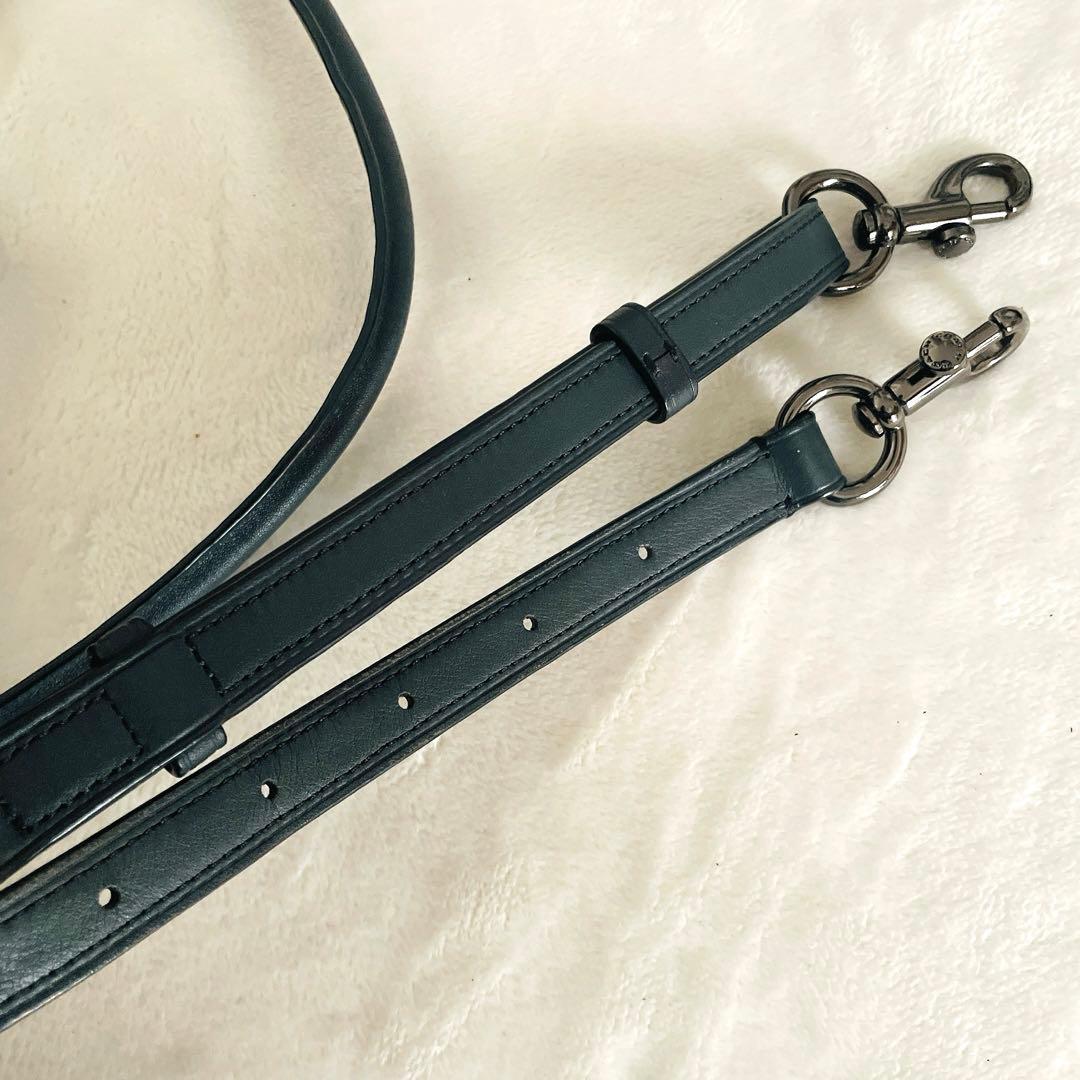 COACH クラークソン ホーボー 紺 24947 2way ショルダーバッグ