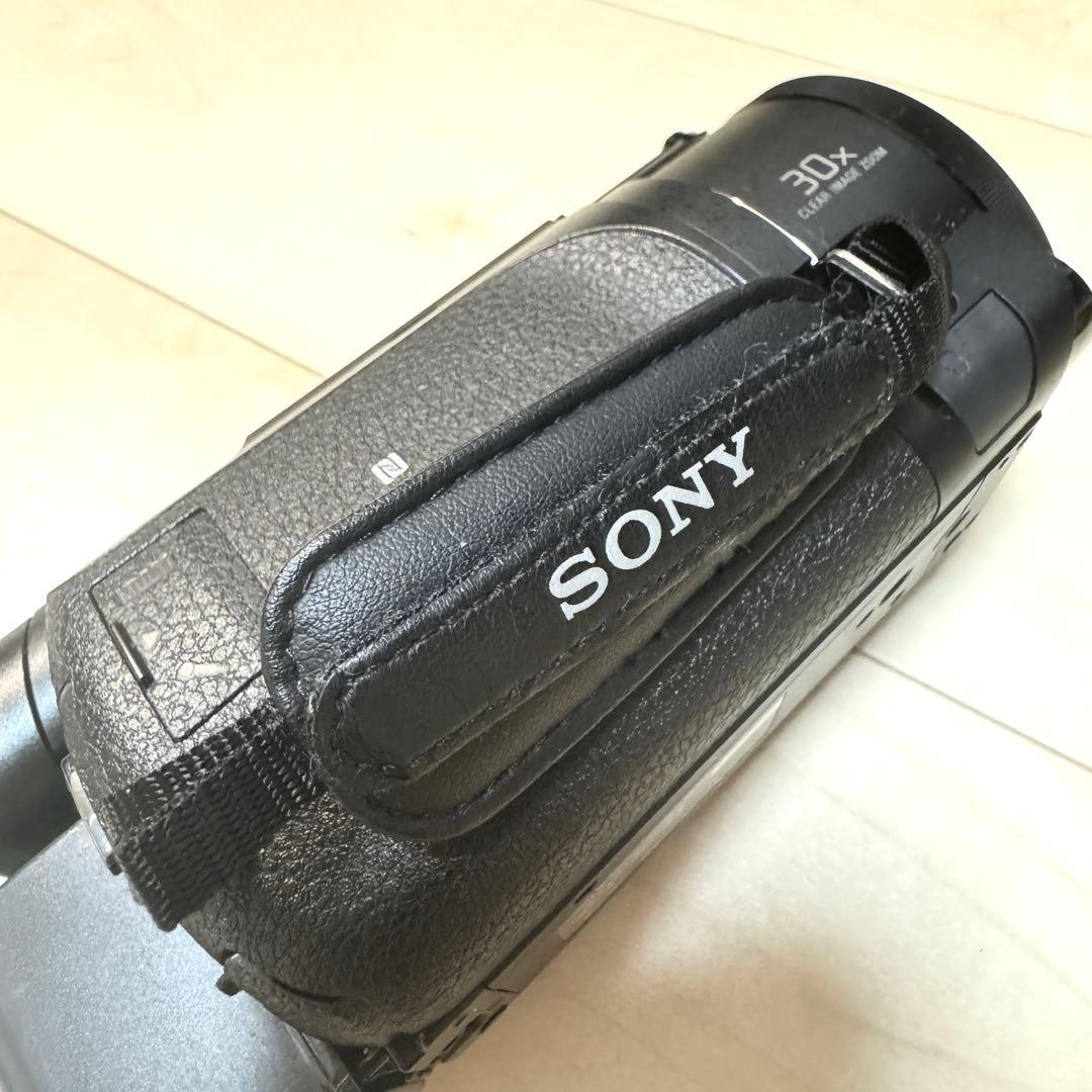 「値下げ」【美品】SONY FDR-AX55 4Kビデオカメラ ブラック