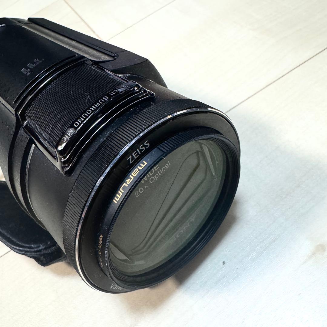 「値下げ」【美品】SONY FDR-AX55 4Kビデオカメラ ブラック