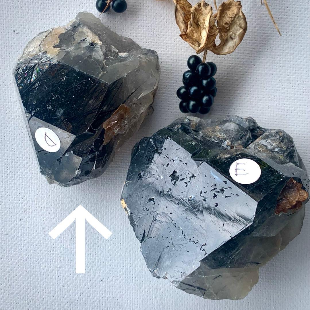 めちゃ審美的なザギマウンテンクォーツD/リーベカイトインクォーツ/虹入り