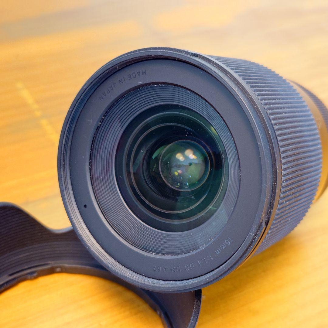 Sigma 単焦点レンズ 16mm F1.4 DC DN EF-Mマウント