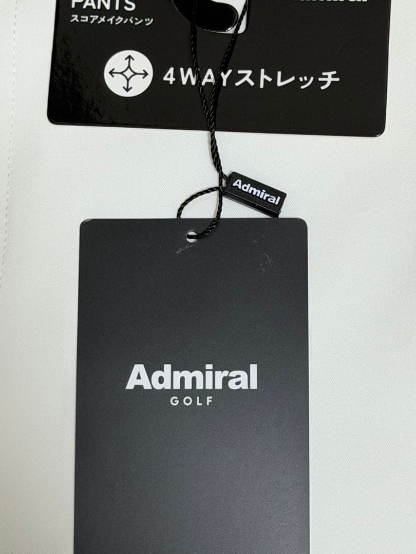 Admiral ADMA568 メンズパンツ M ホワイト