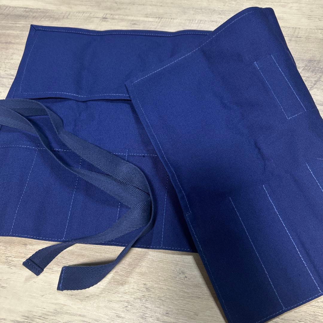【未使用品】一澤帆布製 道具巻き ネイビー