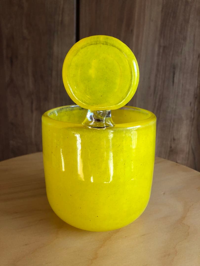 m*a様 Pampula vase 90mmイエローscope別注ポムポム　イッ