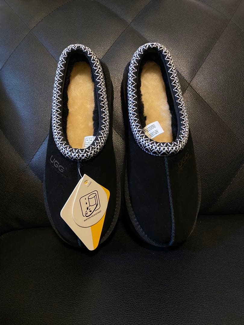 UGG ブラック スリッポン 9