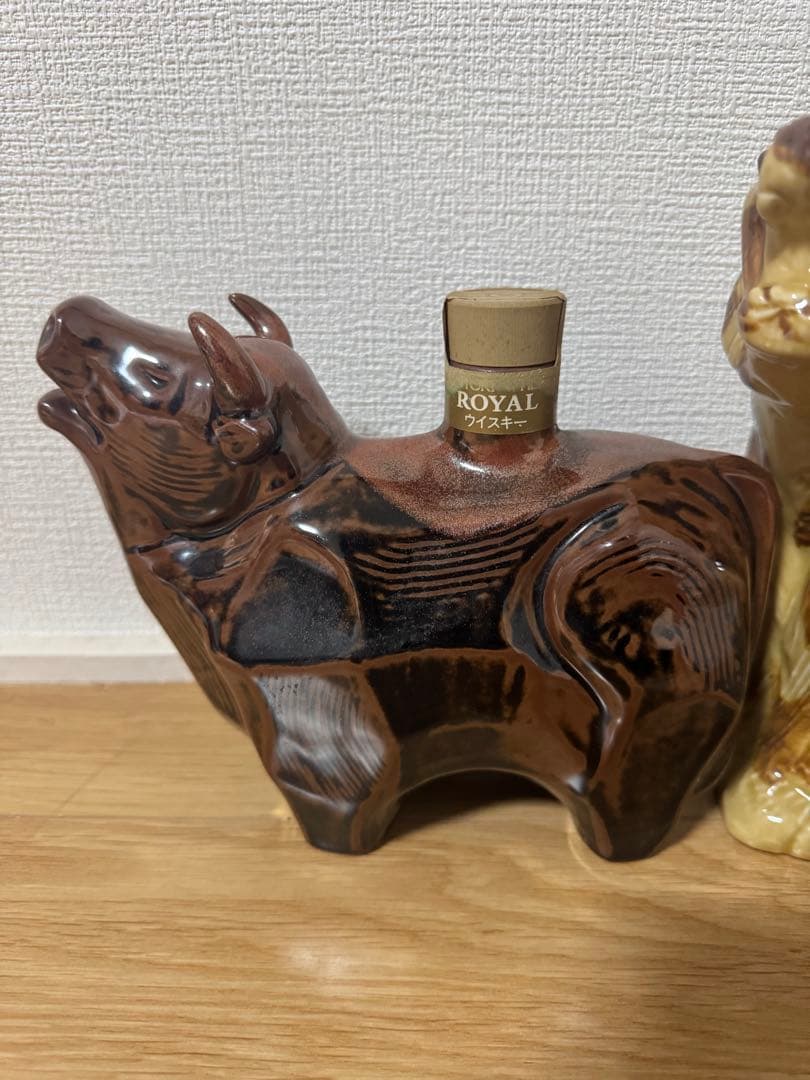 酒 サントリーロイヤル 12年 干支ボトル 4本セット