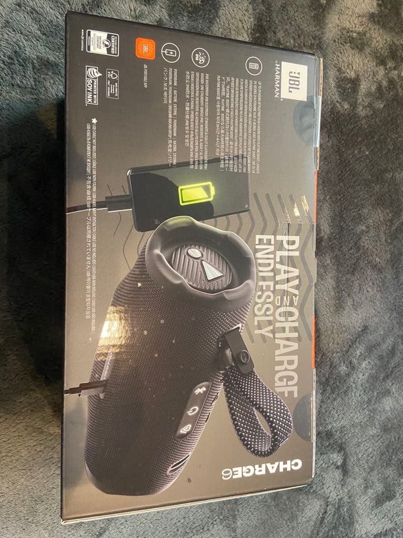 JBL Charge 6 ワイヤレススピーカー　新品