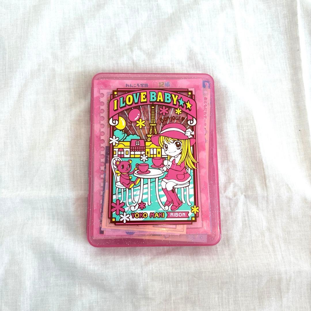 ⭐︎レア・希少⭐︎収納ケース付　平成女児 メモ帳交換 メモまとめ売り（全54枚)