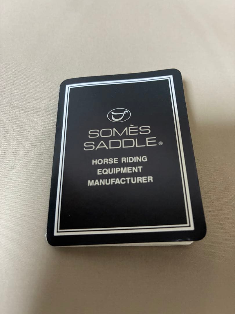 SOMES SADDOLE ブラウン レザー巾着バッグ