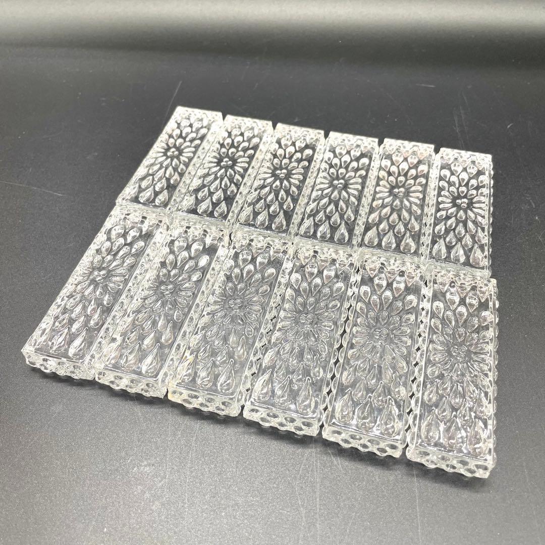 【極美品】 バカラ Baccarat ナイフレスト 12本セット 雫 箸置き