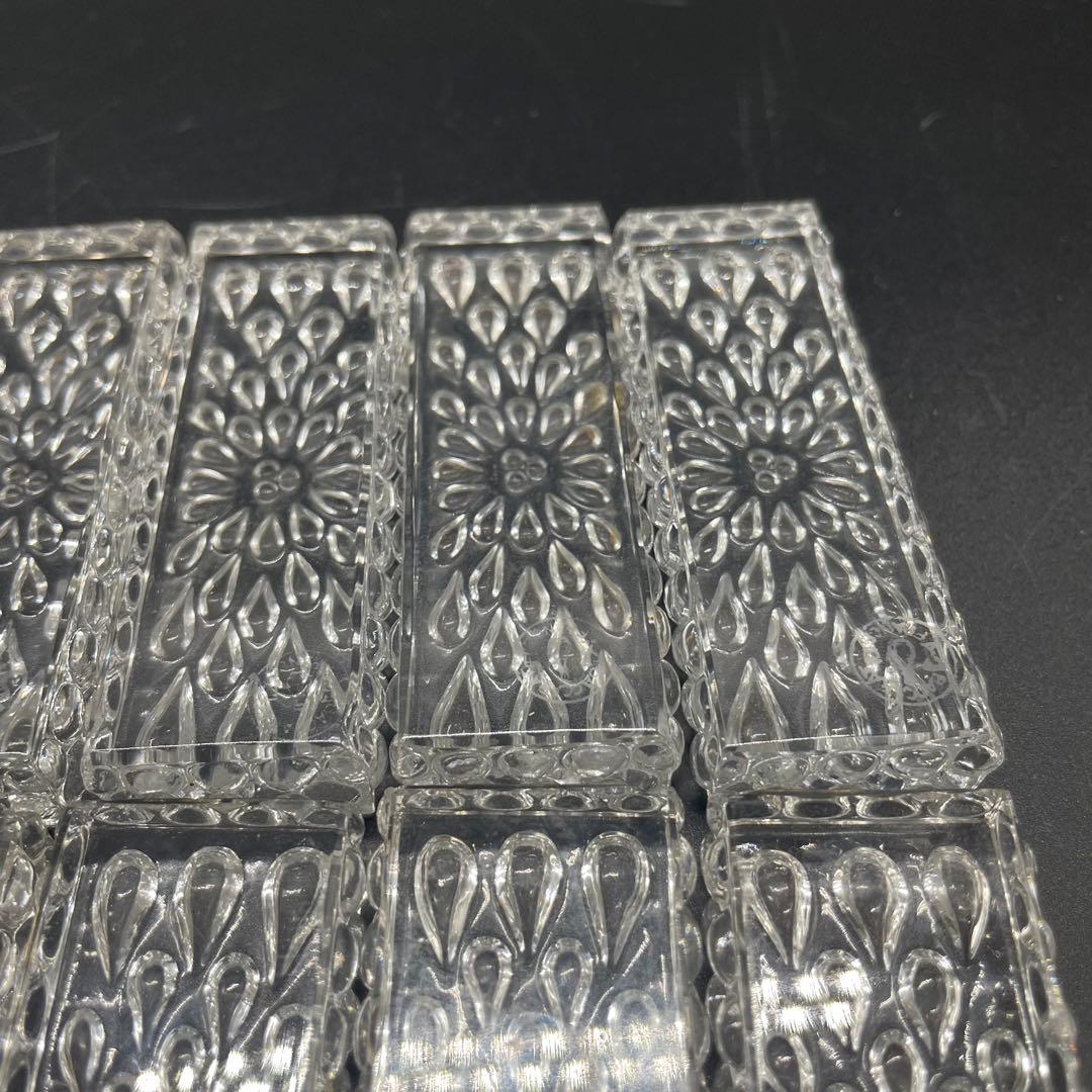 【極美品】 バカラ Baccarat ナイフレスト 12本セット 雫 箸置き