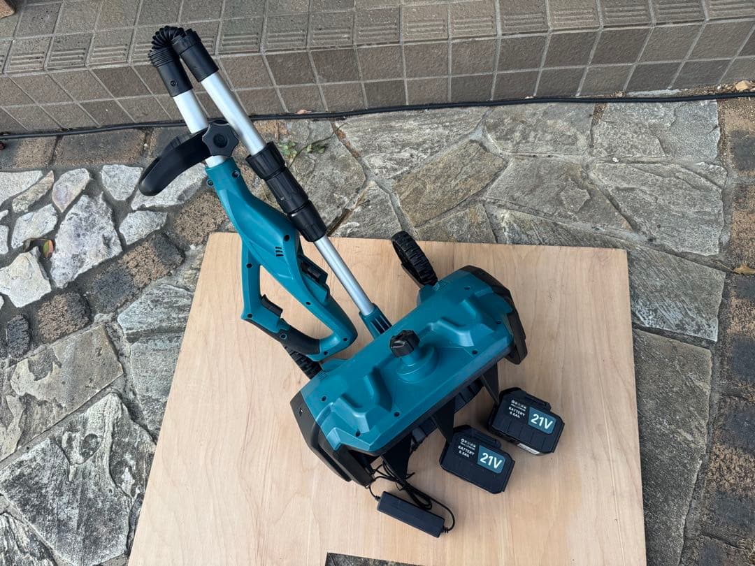 除雪機 21Vバッテリー2個付き