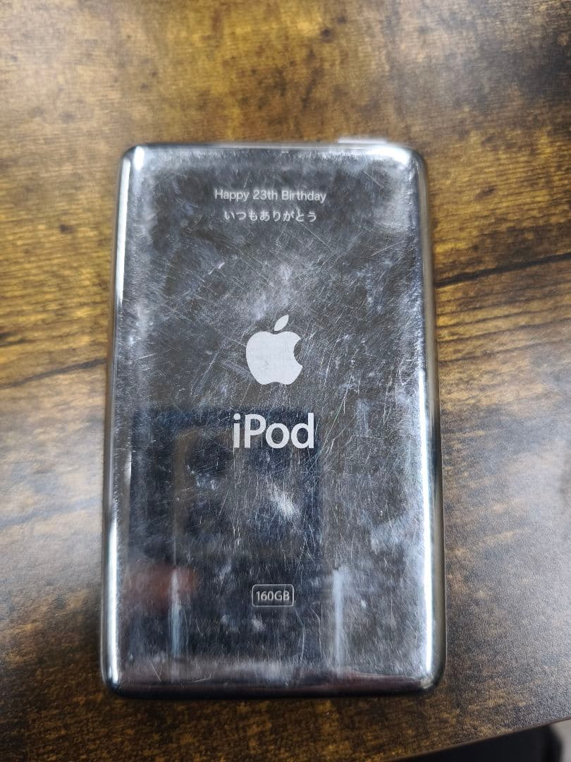 iPod classic 160GB A1238 シルバー ジャンク品