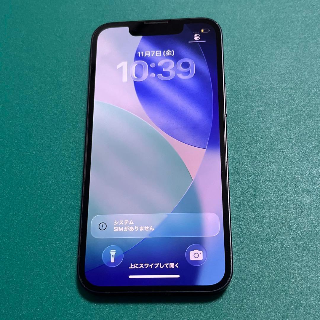 【美品】iPhone 13 mini ブラック 128GB ③