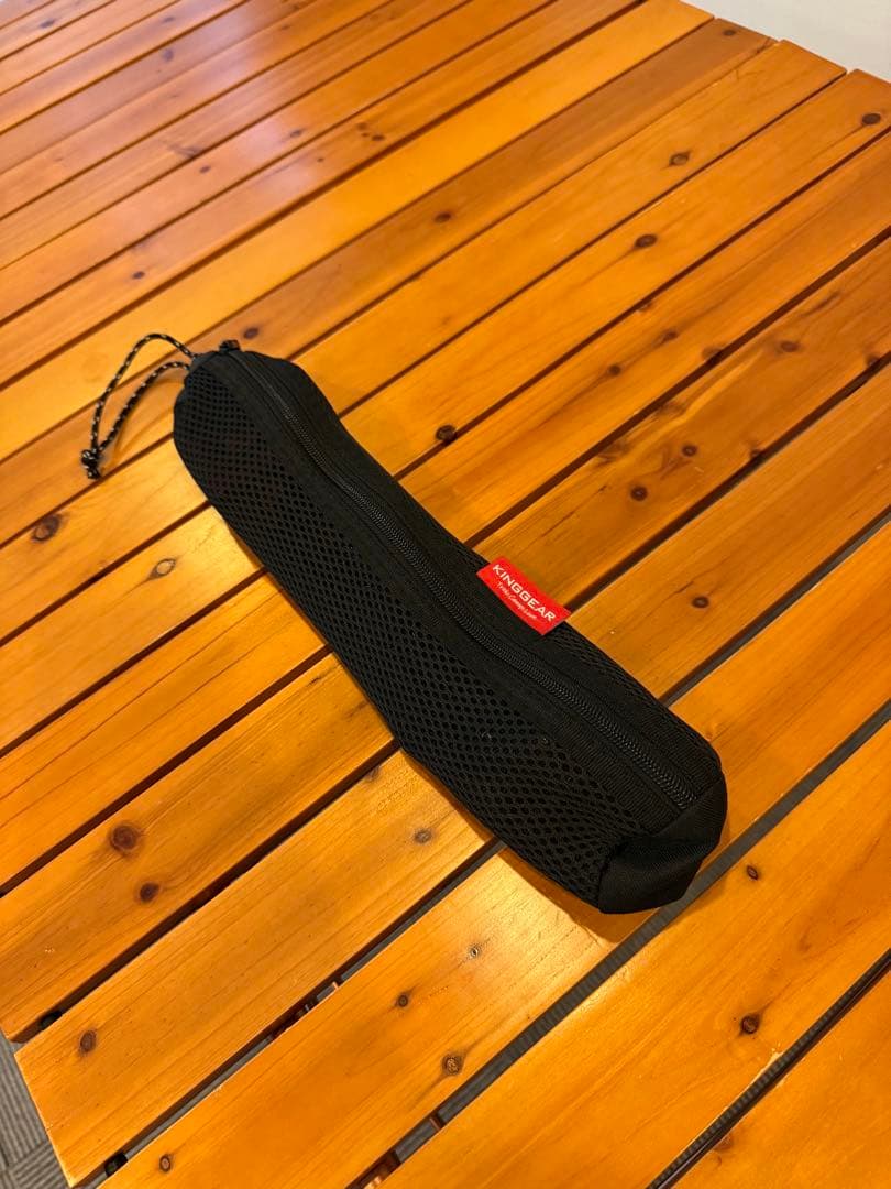 【美品・おまけ付】コールマン ナチュラルウッドロールテーブル クラシック110