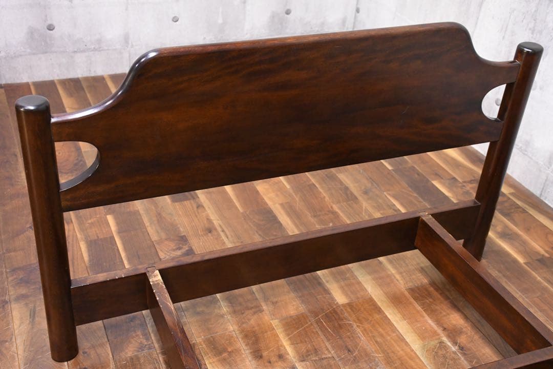 EFK68 松本民芸家具 希少 637型 S/シングルベッドフレーム 約50万