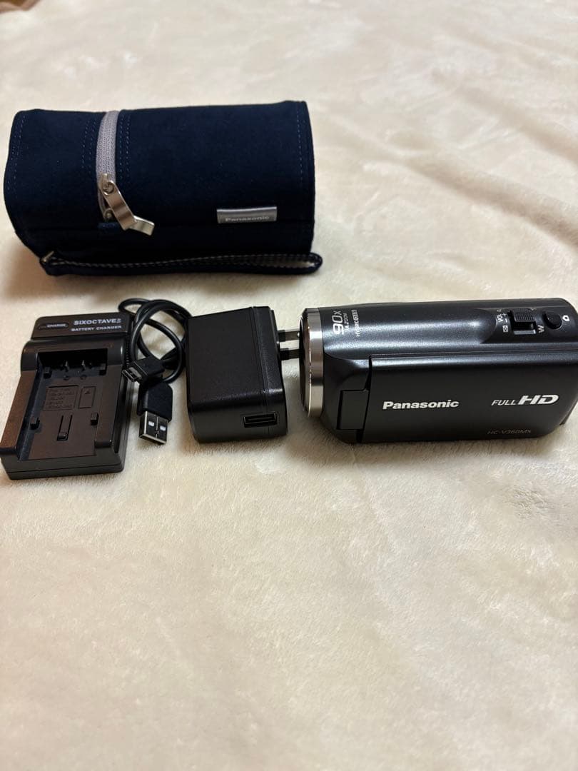 【美品】Panasonic HC-V360MS ビデオカメラ