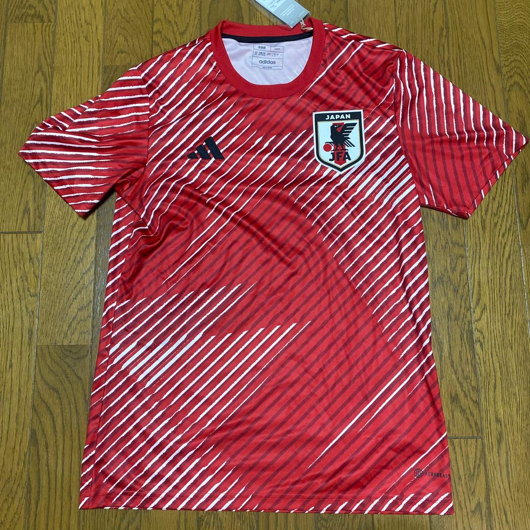 adidas 日本代表 レッド トレーニングウェア Lサイズ