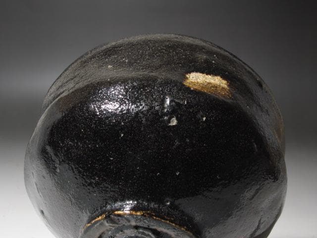 ★　裏千家　十四代　淡々斎　自作黒　玉泉　二重箱★x607