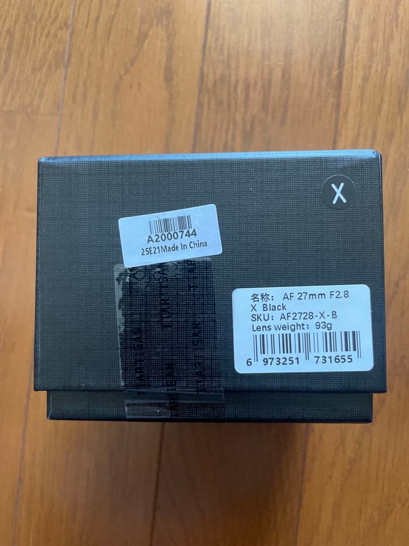 TTArtisan 27mm F2.8 Xマウント用