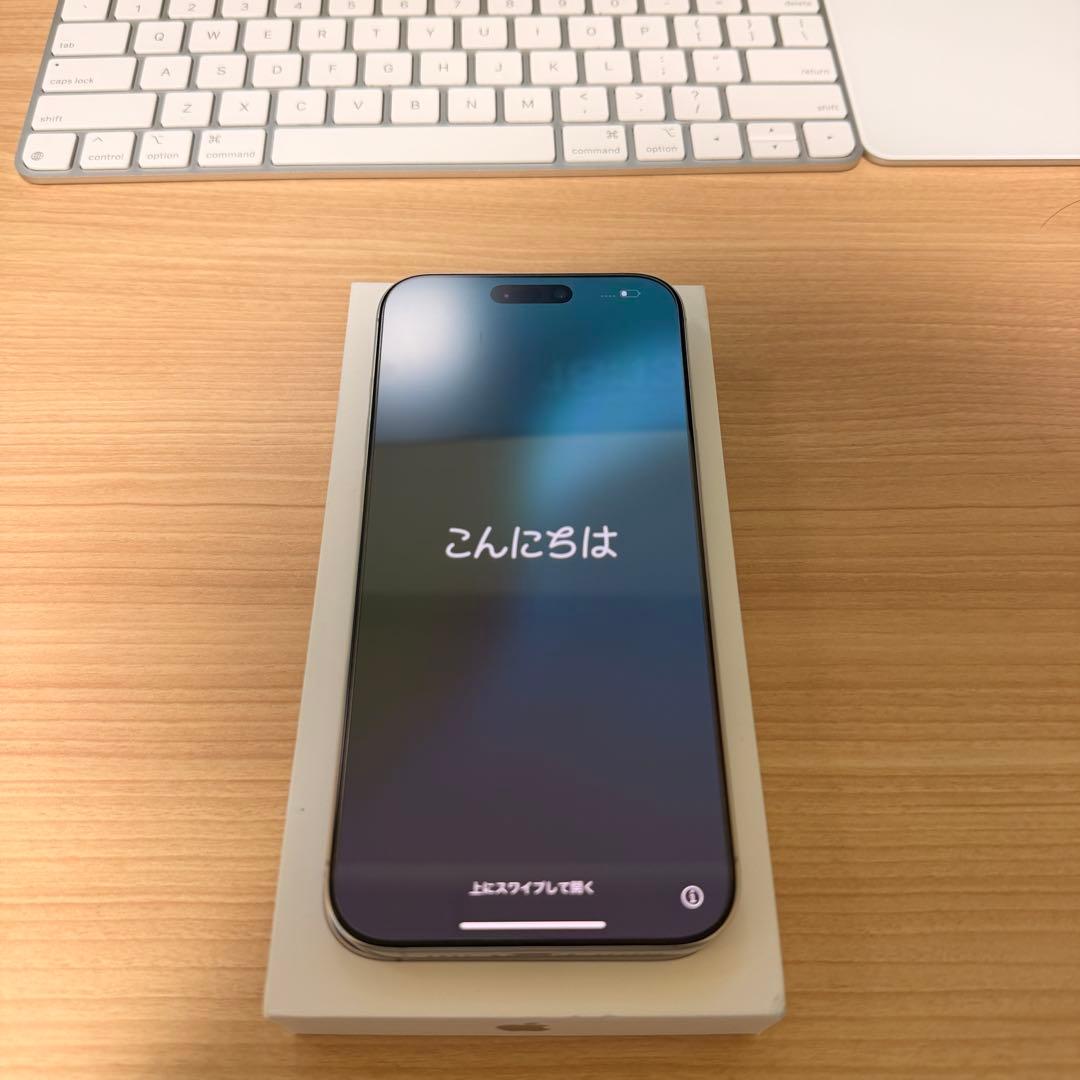 美品 iPhone 16 Pro Max シルバー おまけ付き（ガラスフィルム）