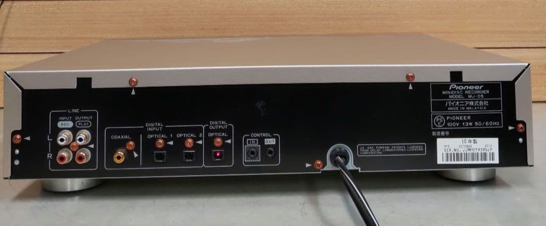 リペア済 MDレコーダー Pioneer MJ-D5