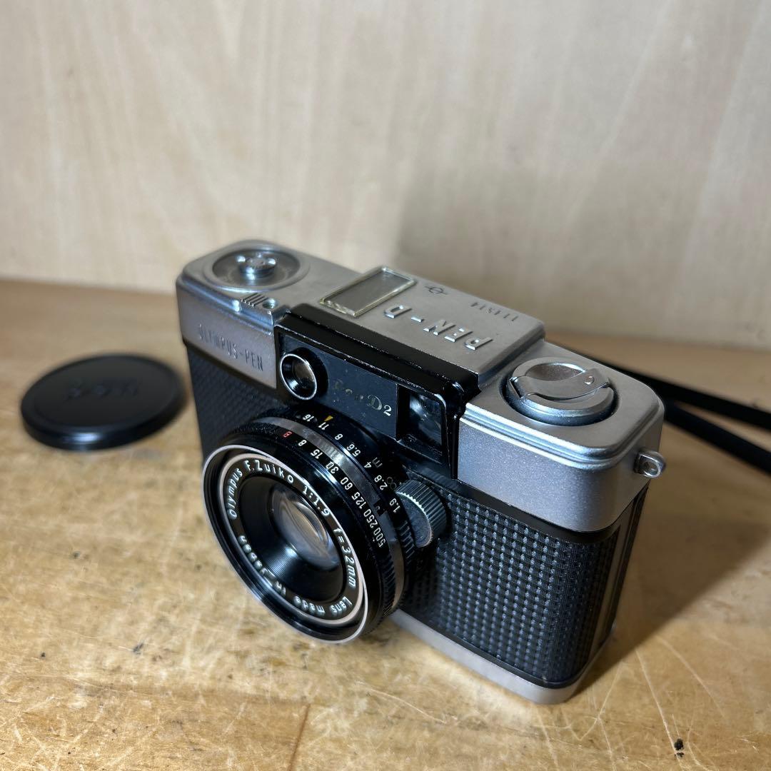 Olympus-Pen Pen D2 露出計作動　完動極美品