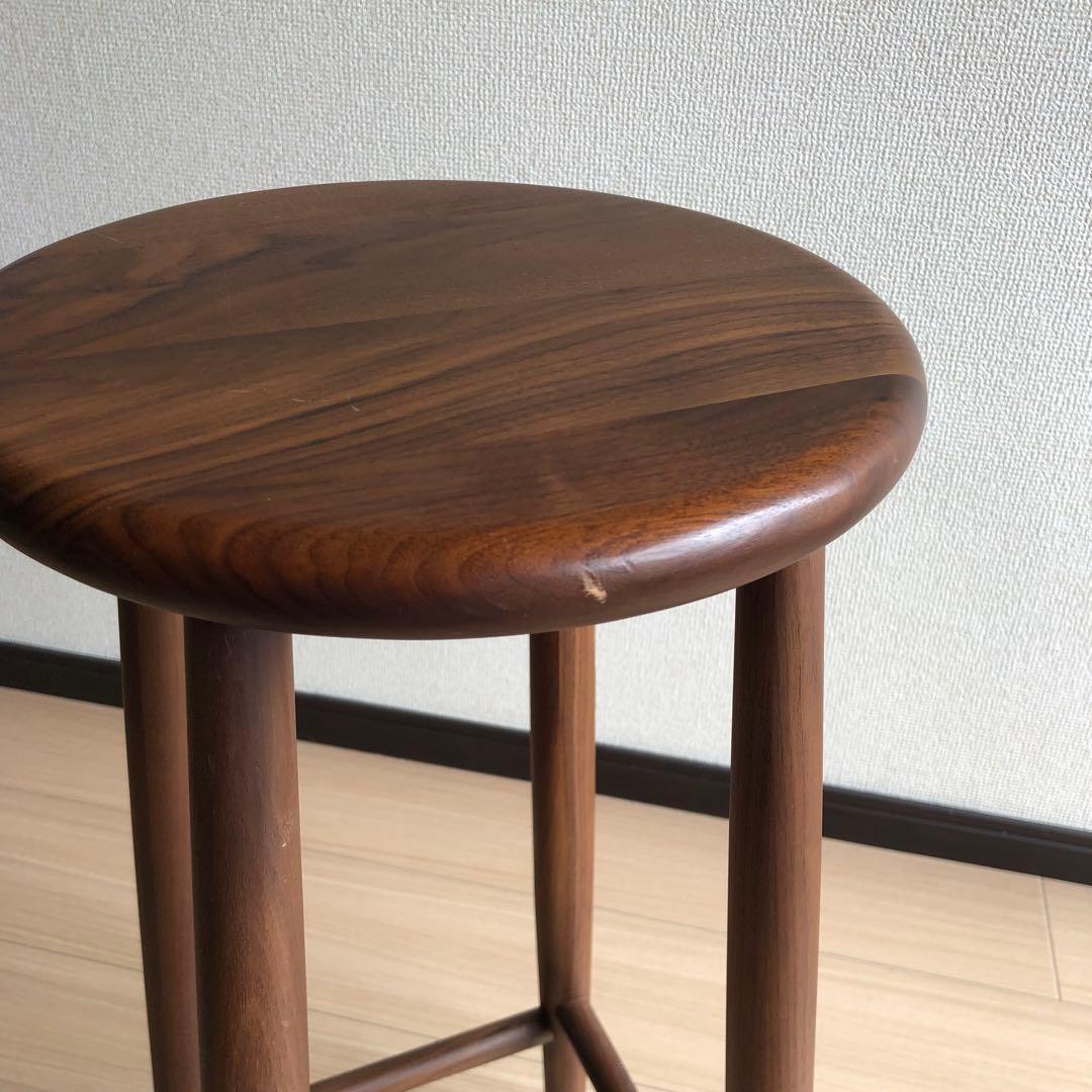 Latree ラトレ カウンタースツール ウォルナット　高さ65cm