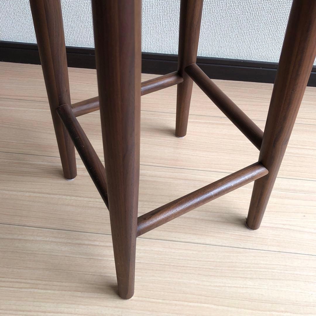 Latree ラトレ カウンタースツール ウォルナット　高さ65cm