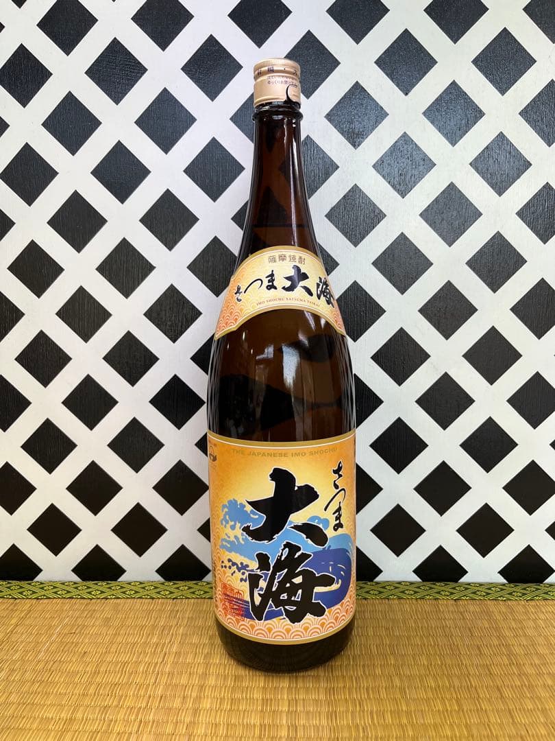 大海酒造セット 一番雫 大海 大海黒麹 1800ml 6本組 本格焼酎 芋焼酎