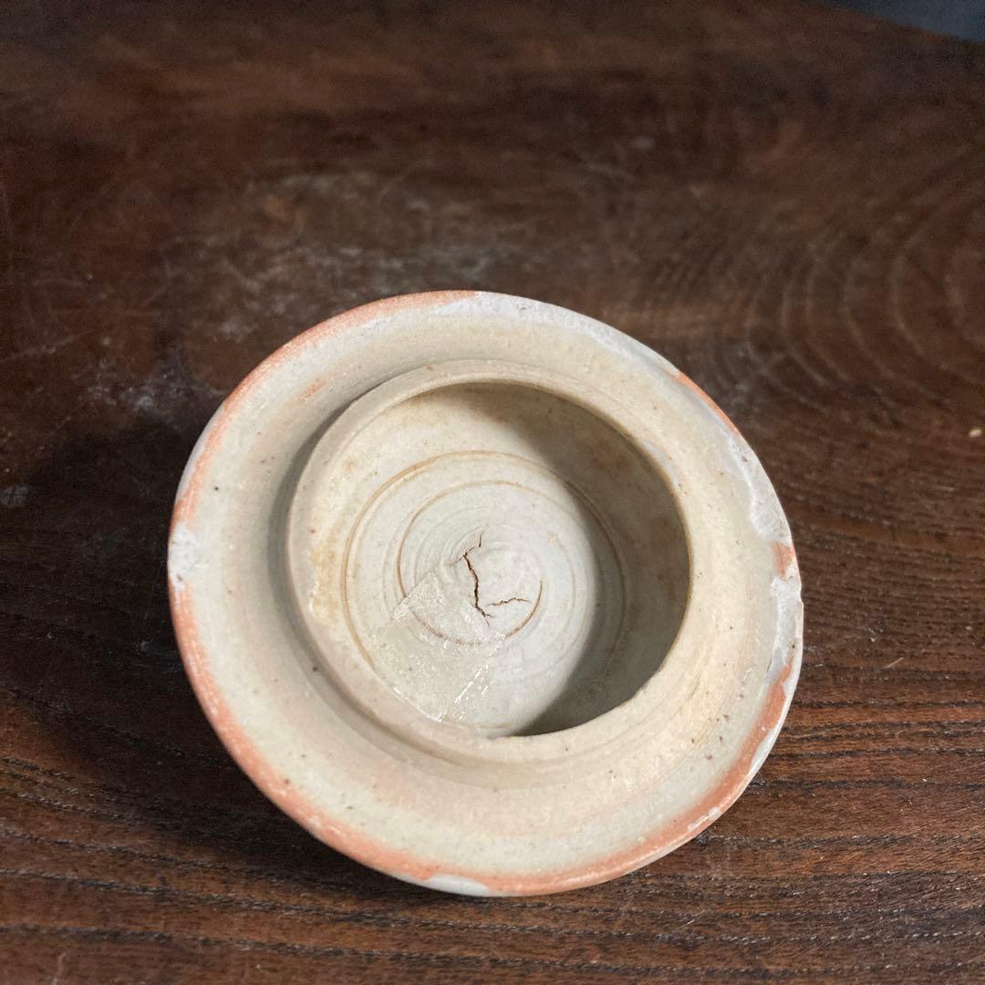 赤札閉店セール❗️【ギャラリー三益】古美術　元〜明初染付　芙蓉紋共蓋小壺