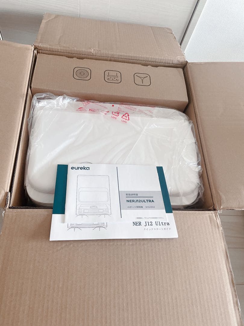 ❤️大特価❤️ EUREKA（ユーリカ） J12Ultra ロボット掃除機 ホワイト