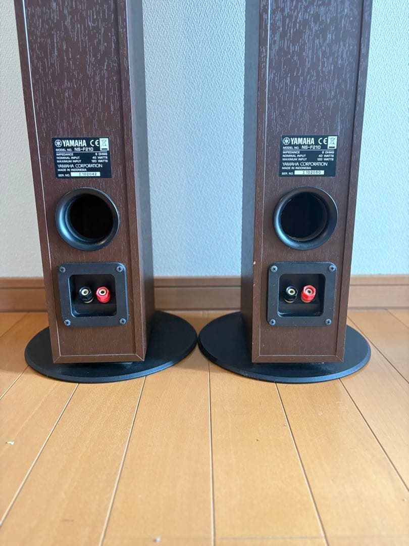 【値下げ】YAMAHA NS-F210 トールボーイ型スピーカー　美品