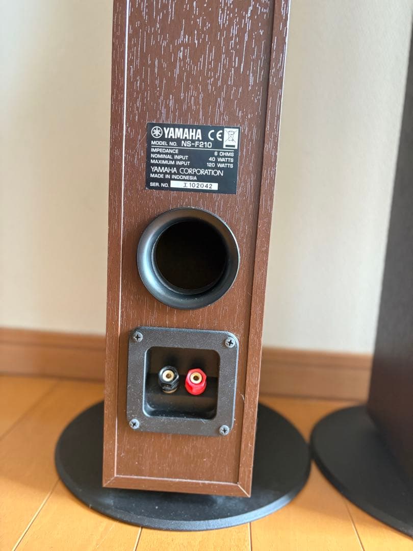 【値下げ】YAMAHA NS-F210 トールボーイ型スピーカー　美品