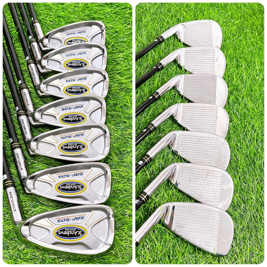 初心者向け　格安メンズゴルフクラブ 12本セット　ブリヂストン　ミズノ　R