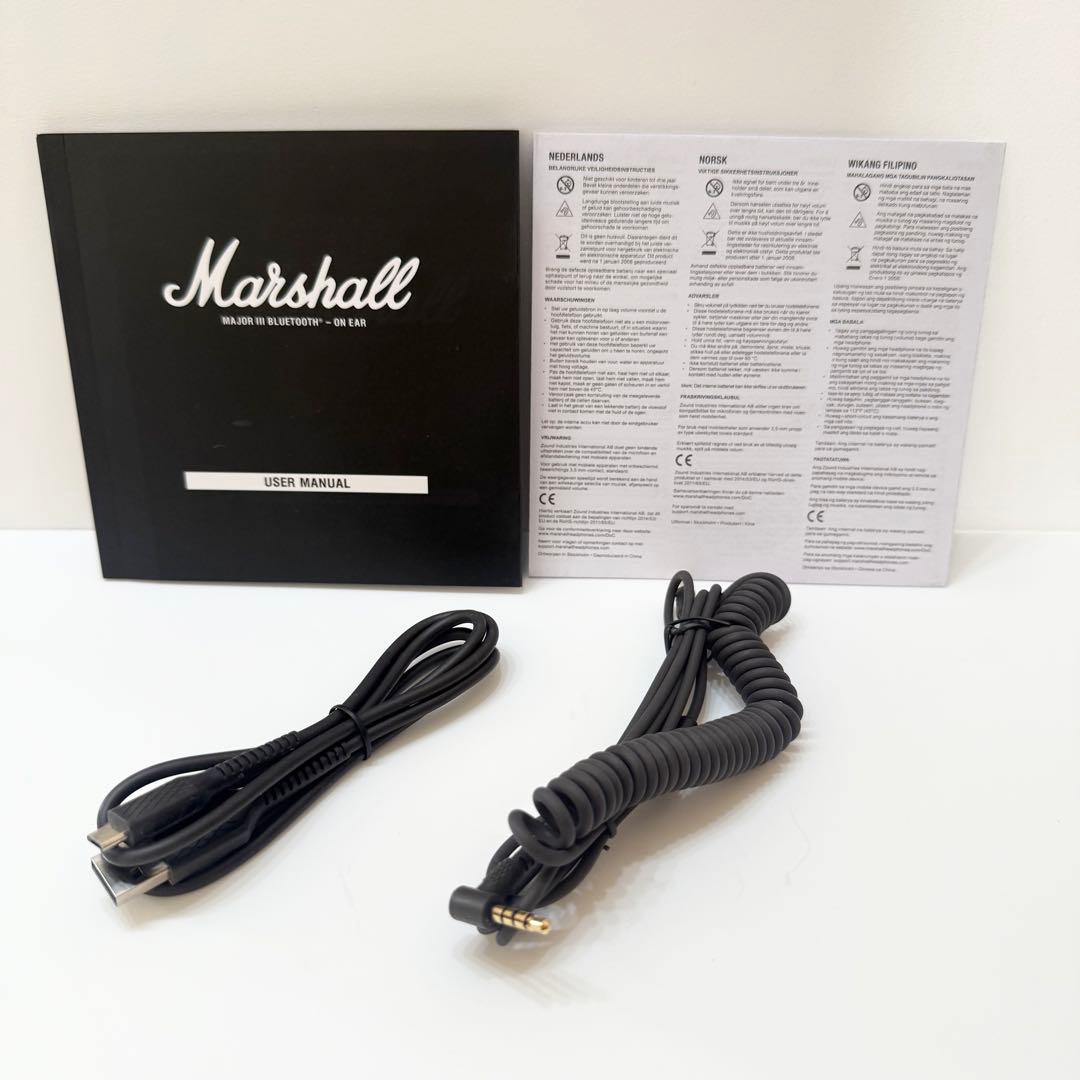 値下げ中 美品 動作品★Marshall MajorIII ヘッドフォン