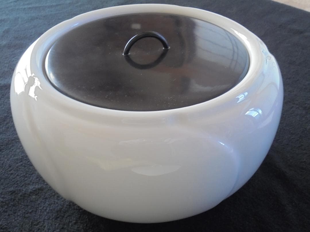 ＃家宝　美術品　作家物　平戸焼 白磁 水指　横石嘉助作