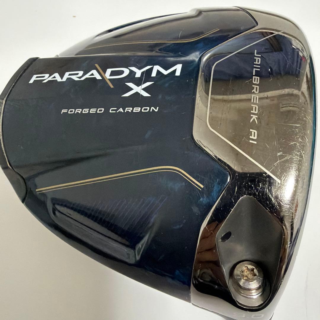 Callaway Paradym X ドライバー　⒐0 ヘッドのみ