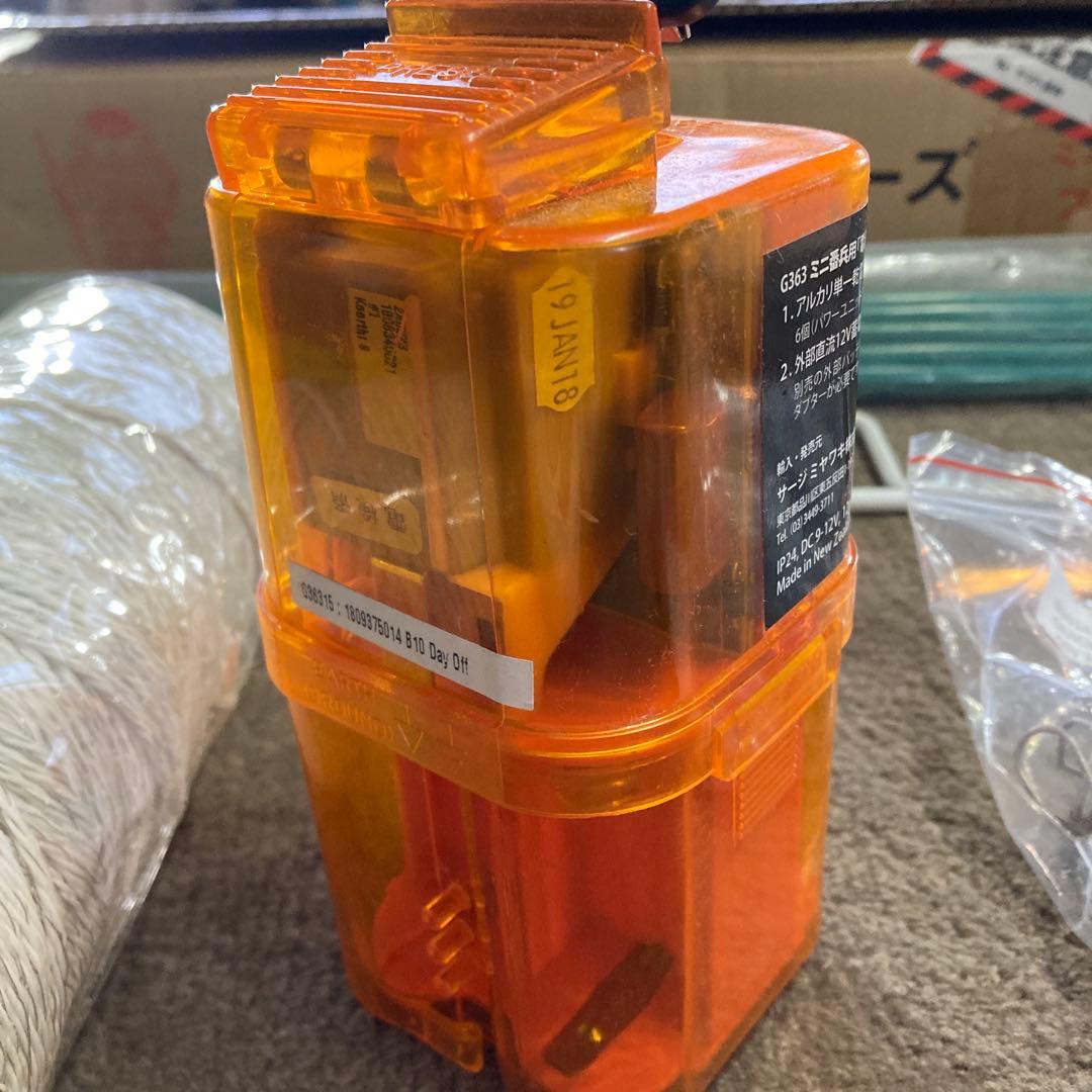 石*井様 ミヤワキ ミニ番兵 100m フェンスセット 光センサー内蔵型 家庭菜