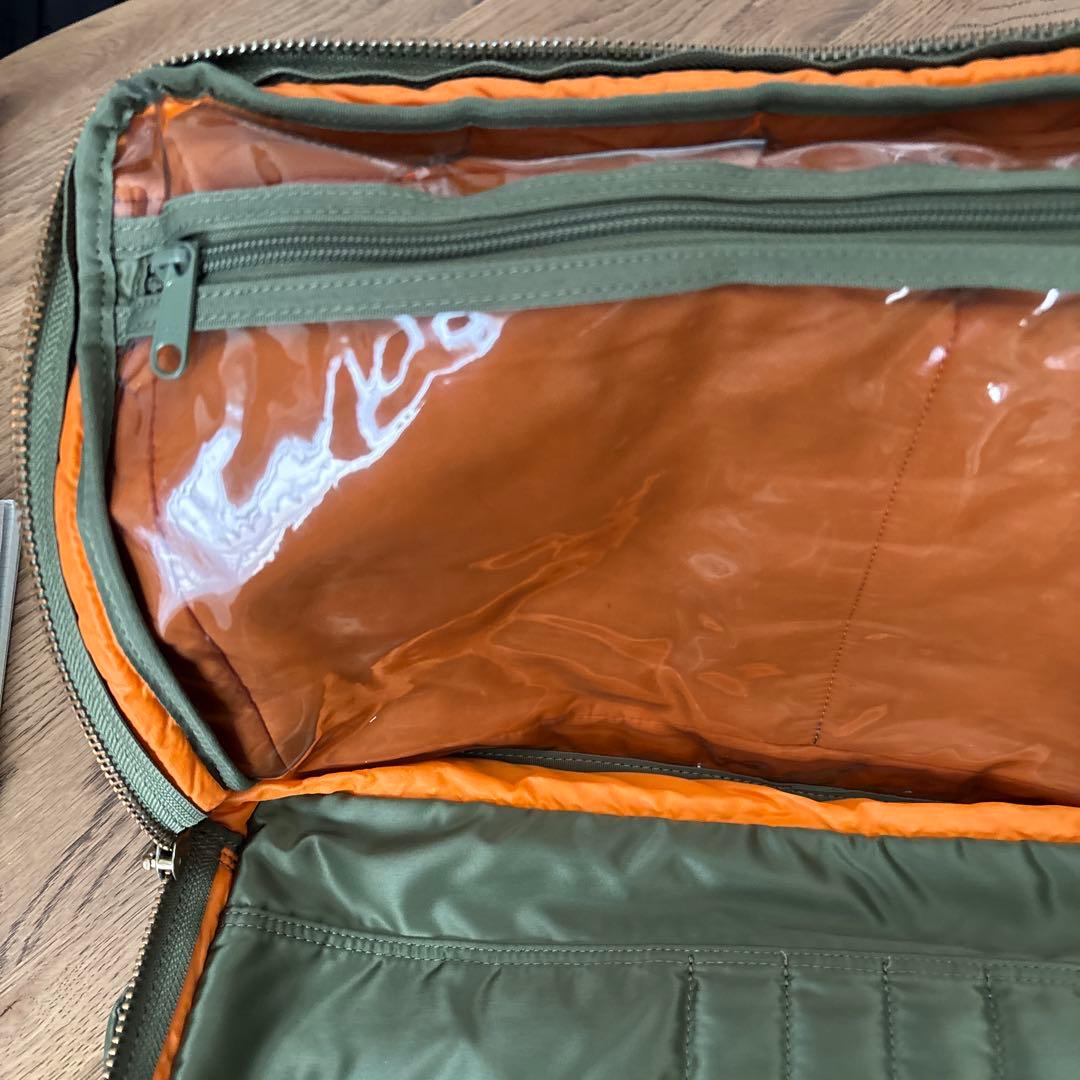 レア美品　PORTER 3WAYビジネスバッグ オリーブグリーン