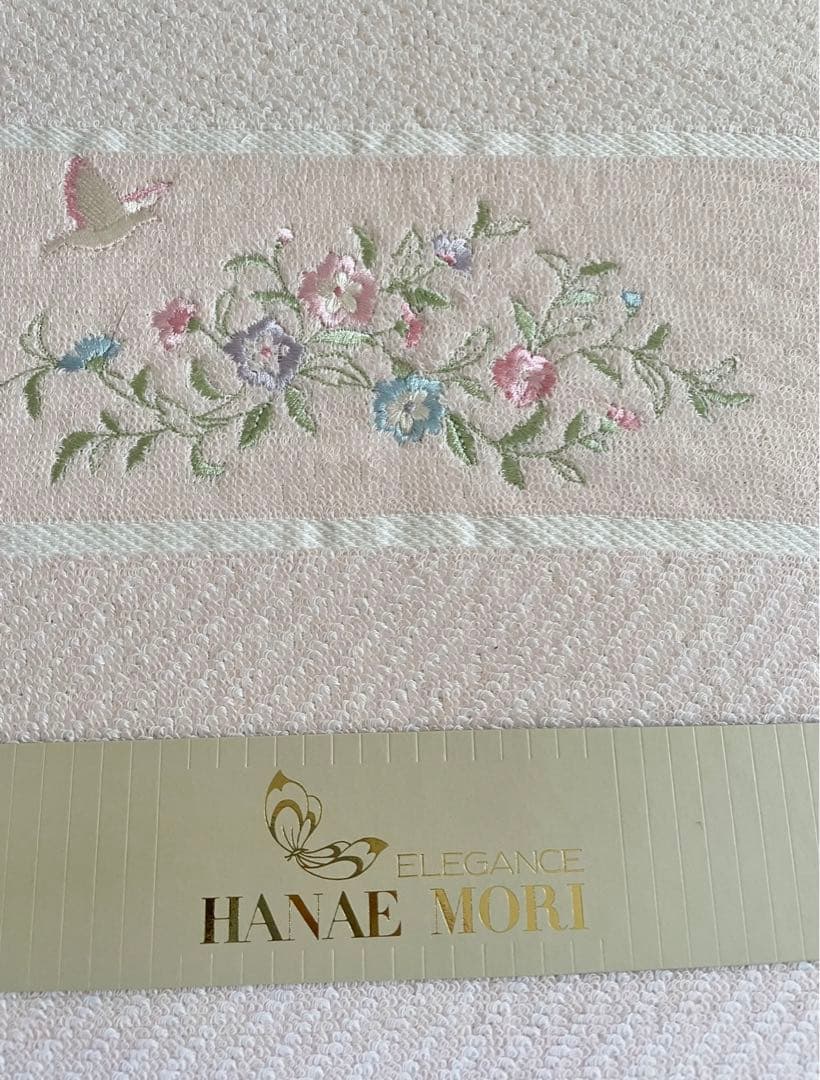 もりはなえ タオルケット ピンク 花柄