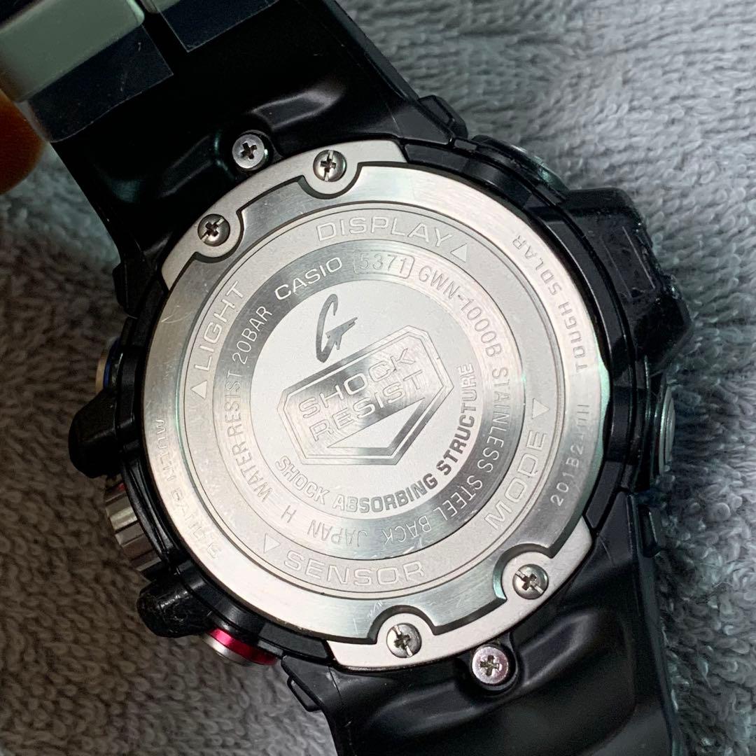 時計 CASIO GULFMASTER GWN-1000B Ocean Blue